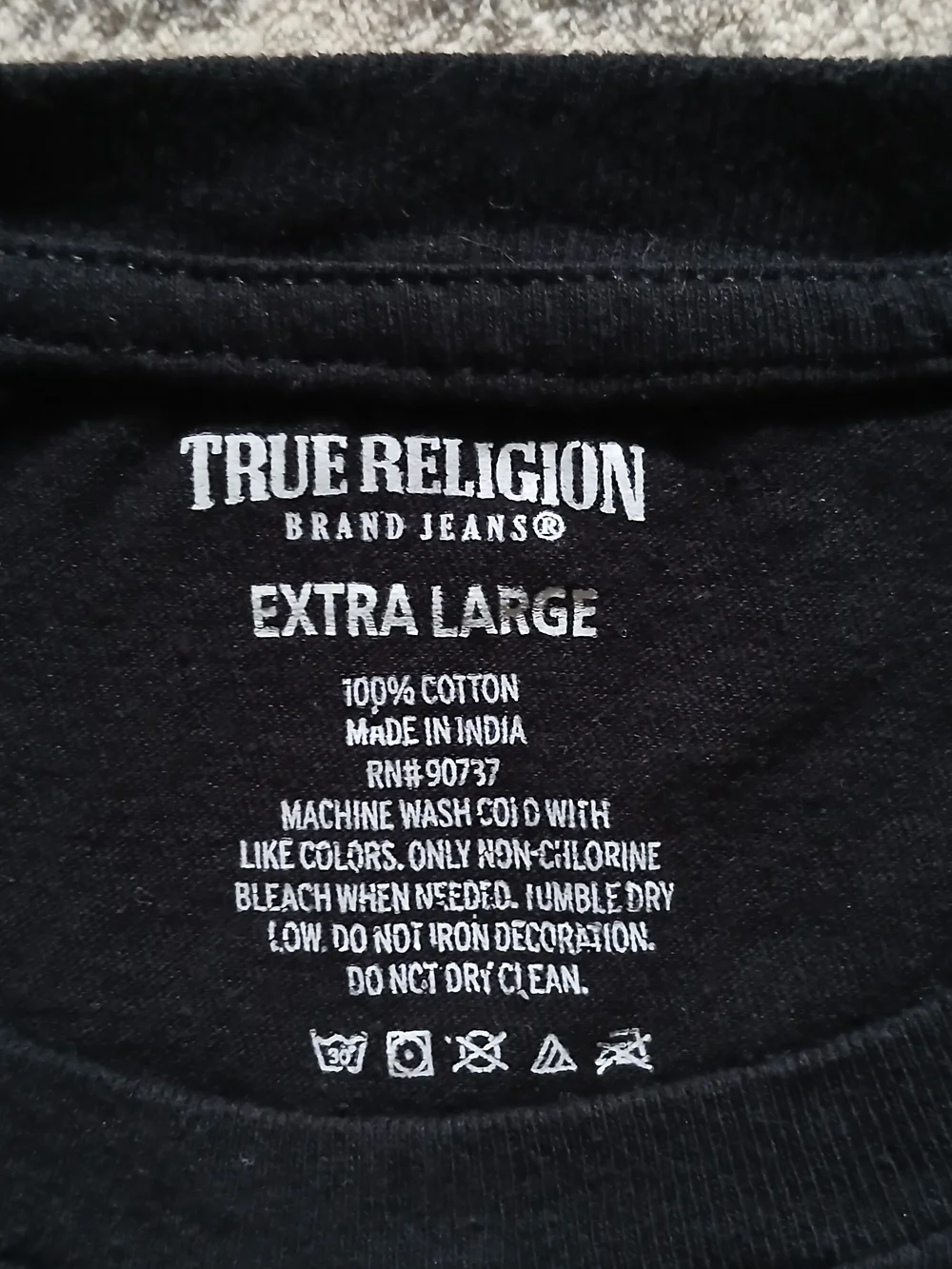 True Religion Metallic Horseshoe Graphic T-Shirt